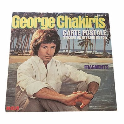 45T -  George Chakiris Carte Postale