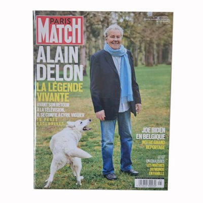 Paris Match - Belgique 1033 du 17 au 23 juin 2021 Alain Delon