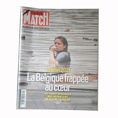 Paris Match - Belgique 1038 du 22 au 28 juillet 2021