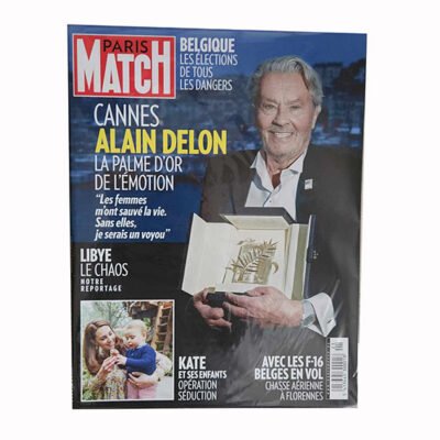 Paris Match - Belgique 925 du 25 au 28 mars 2019 Alain Delon