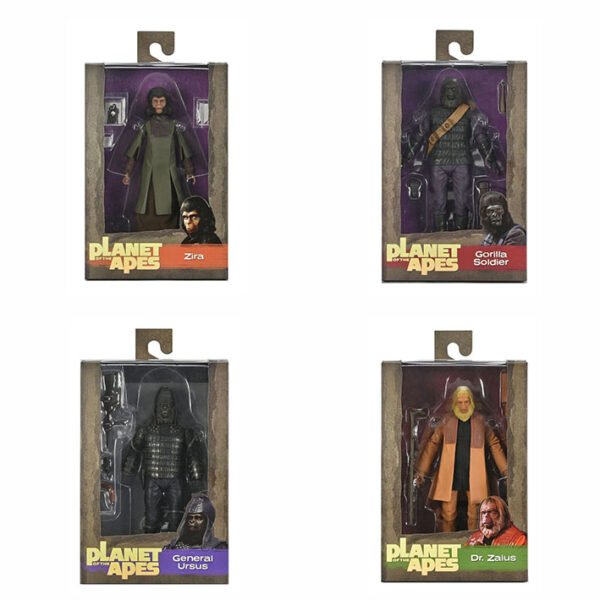 Planet Of The Apes Legacy Set La planète des singes AF 4 NECA