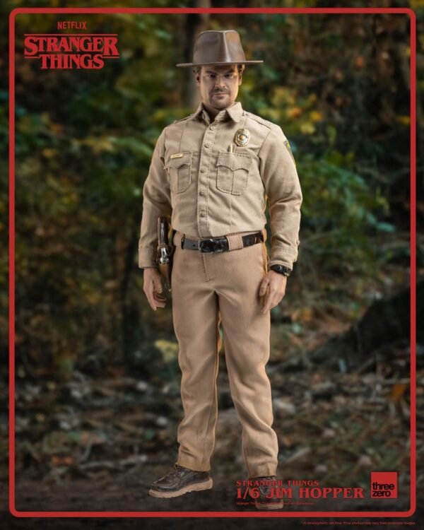 Stranger Things - Jim Hopper 1/6 Scale Figure ThreeZero – Image 8