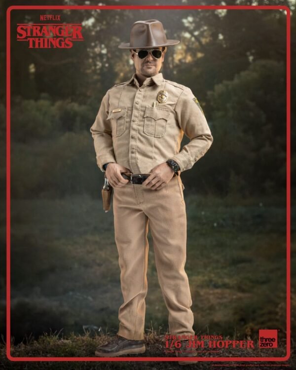 Stranger Things - Jim Hopper 1/6 Scale Figure ThreeZero – Image 10