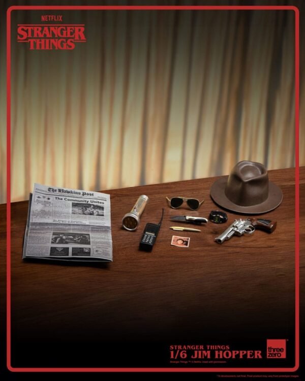 Stranger Things - Jim Hopper 1/6 Scale Figure ThreeZero – Image 11