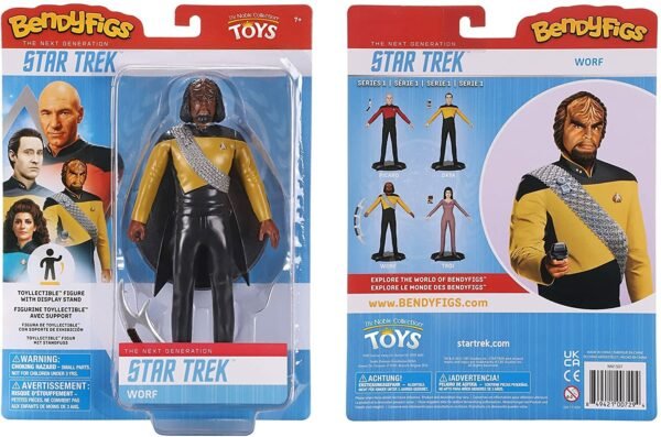 Star trek The Next Generation - Bendyfigs Worf