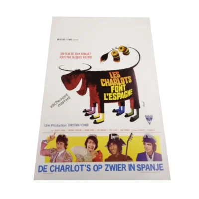Affiche – Les charlots font l’Espagne +-35×55 cm Les charlots