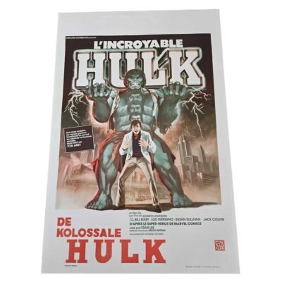 Affiche – L’incroyable Hulk +-35×55 cm