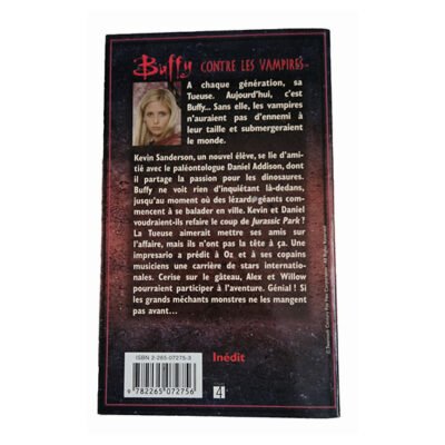 livre buffy contre les vampires sunnydale park