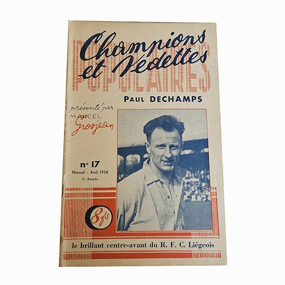 Champions et Vedettes Populaires N°17 MENSUEL Avril 1954 PAUL DESCHAMPS