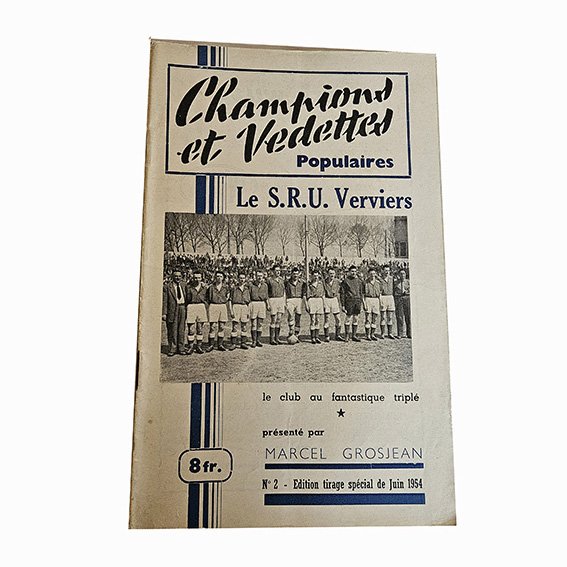 La Galerie des Champions et Vedettes Populaires 1950s Magazine Vintage Sport Cyclisme Football Belgique