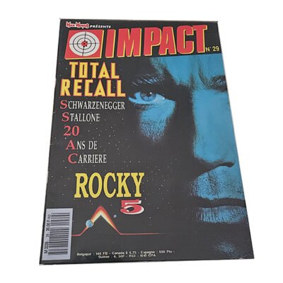 Magazine IMPACT – Revue Cinéma d’Action – Collector Films & Action Movies numéro 29