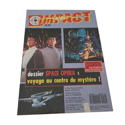 Magazine IMPACT – Revue Cinéma d’Action – Collector Films & Action Movies numéro 49