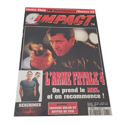 Magazine IMPACT – Revue Cinéma d’Action – Collector Films & Action Movies numéro 74