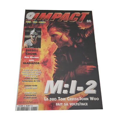 Magazine IMPACT – Revue Cinéma d’Action – Collector Films & Action Movies numéro 86