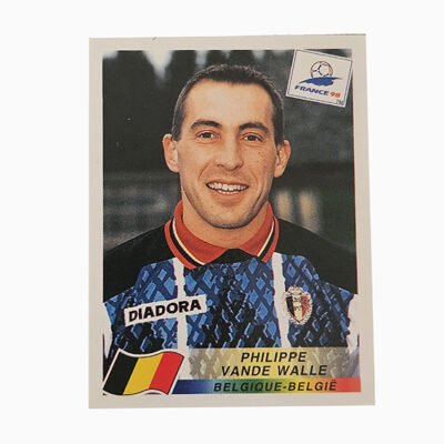 PANINI Sticker FRANCE 98 N°334 Philippe Vande Walle