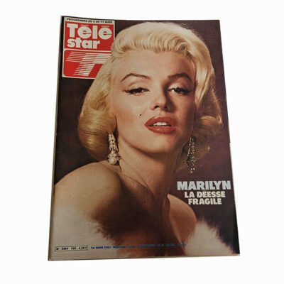 Télé Star - 1er mars 1983 Marilyn la déesse fragile