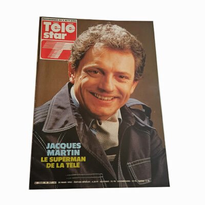 Découvrez notre sélection de magazines Télé Star vintage et collectors : anciennes revues TV françaises, numéros rares, stars du cinéma, télévision, musique et feuilletons cultes. Idéal pour collectionneurs et passionnés de nostalgie.
