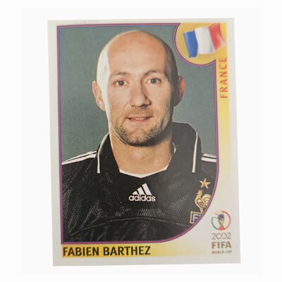 World Cup Korea Japan 2002 N°27 Fabien Barthez