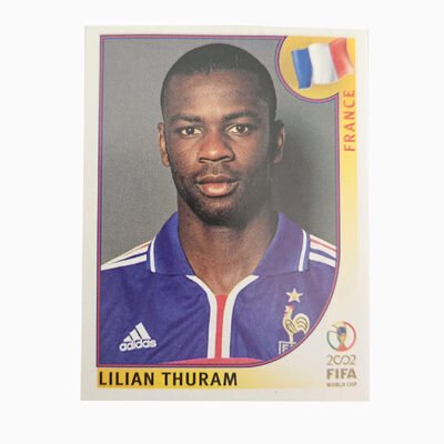 panini World Cup Korea Japan 2002 N°28 Lilian Thuram