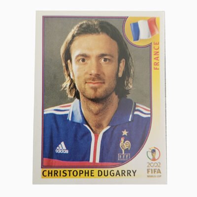 World Cup Korea Japan 2002 N°39 Christophe Dugarry