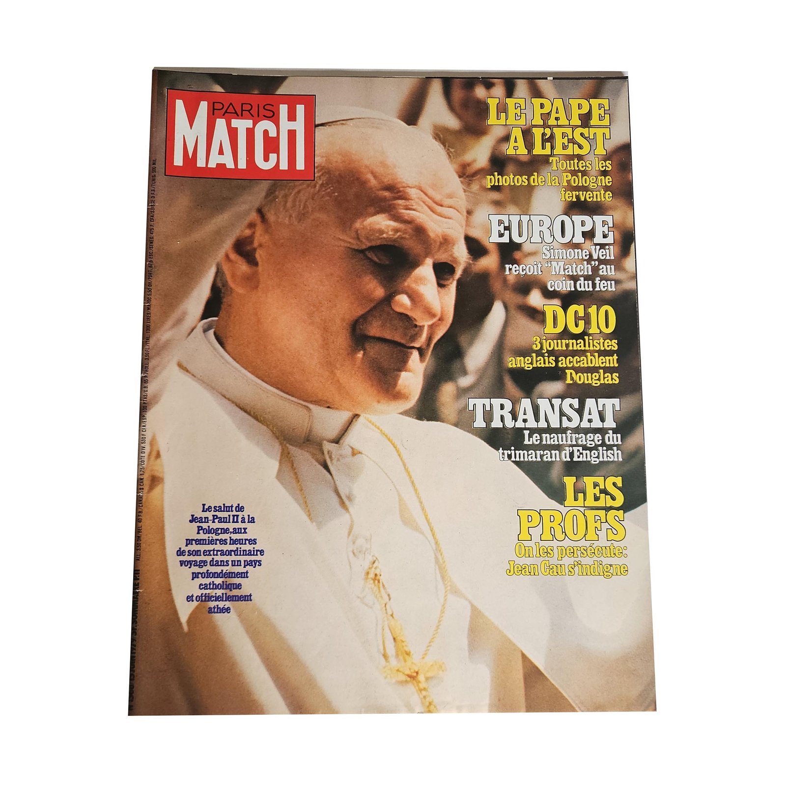 Paris Match n°1568 15 juin 1979
