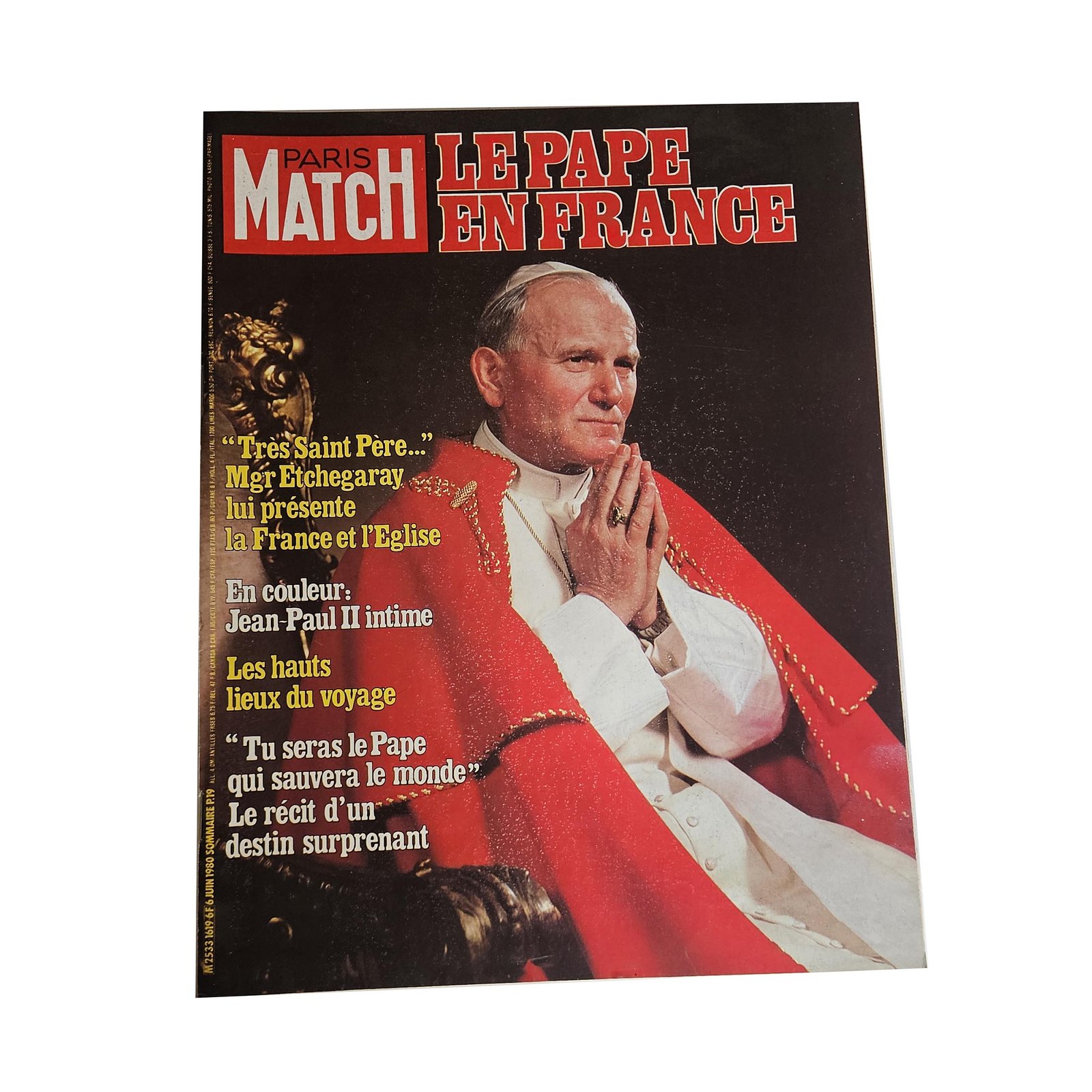 Paris Match n°1619 6 juin 1980