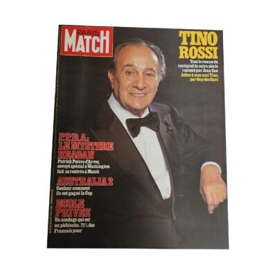 Paris Match n°1793 7 Octobre 1983 Tino Rossi