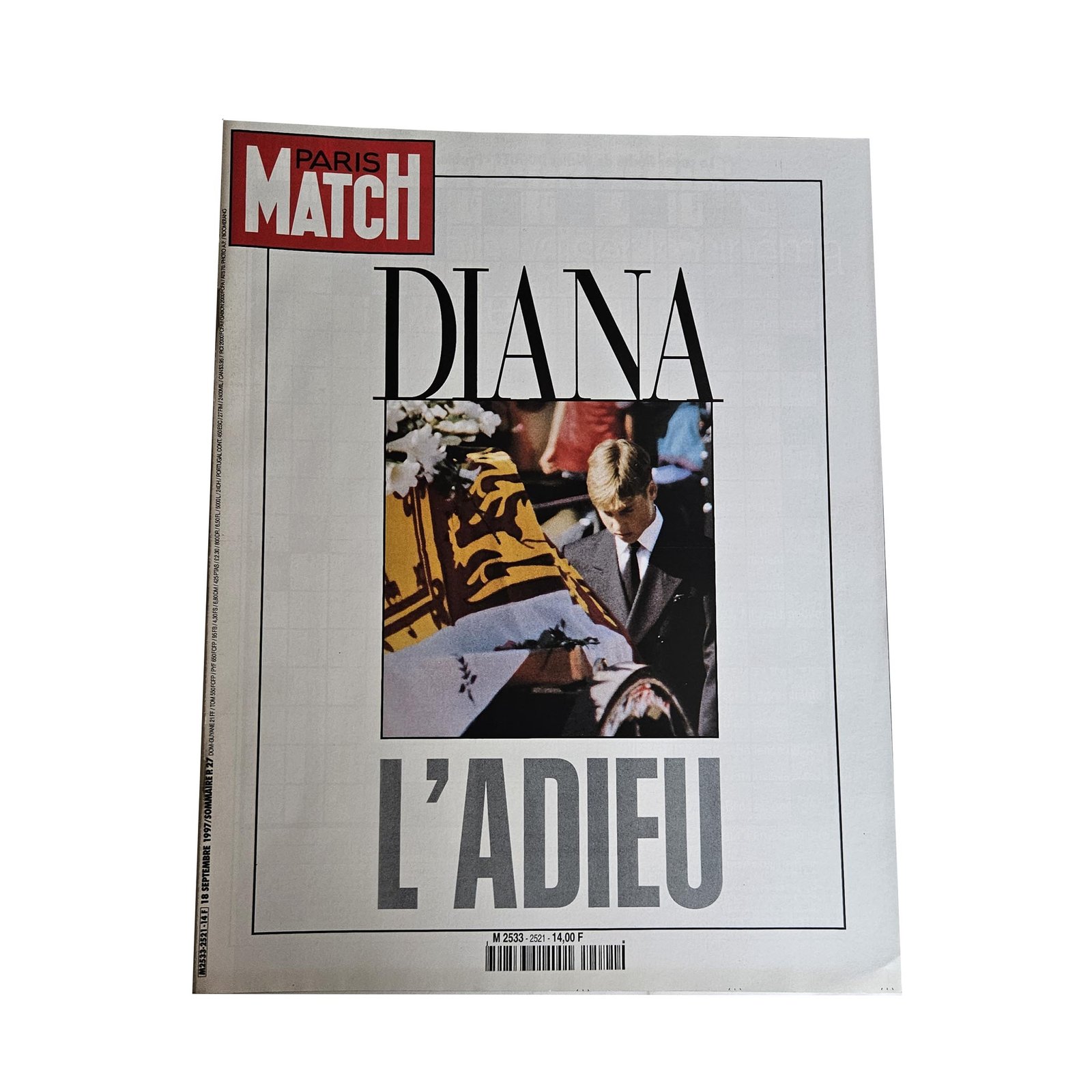 Paris Match n°2521 18 septembre 1997 Diana