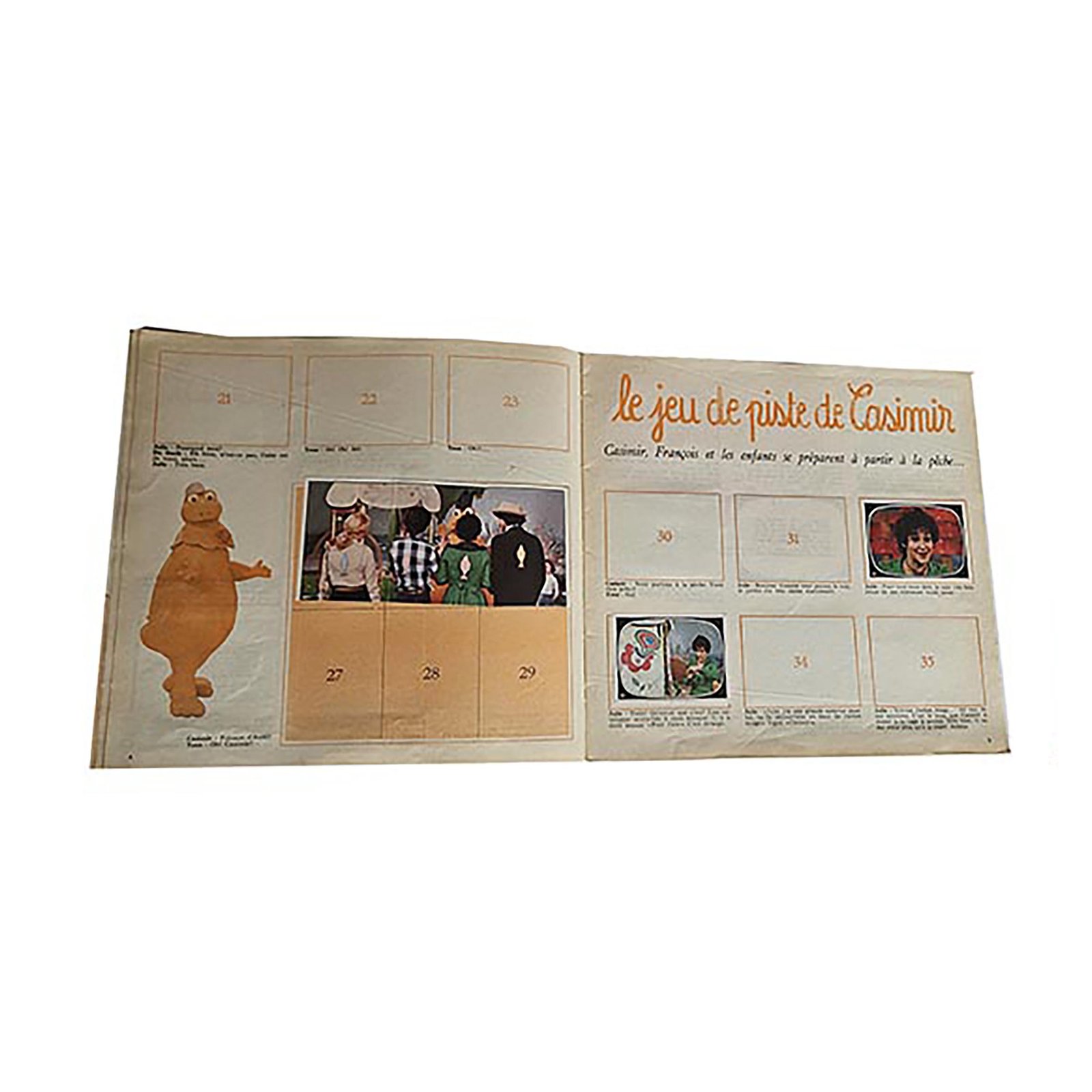 Panini L’Île aux Enfants – Casimir – Album incomplet – 1976/1977 – Image 4