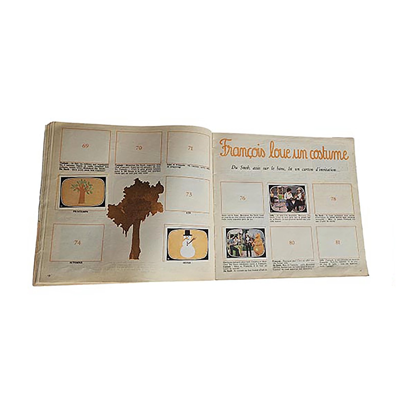 Panini L’Île aux Enfants – Casimir – Album incomplet – 1976/1977 – Image 7