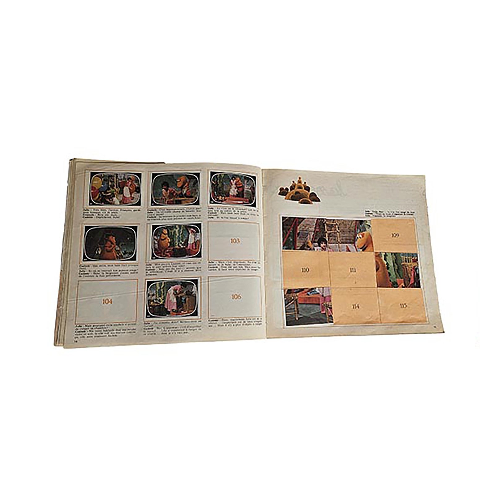 Panini L’Île aux Enfants – Casimir – Album incomplet – 1976/1977 – Image 9