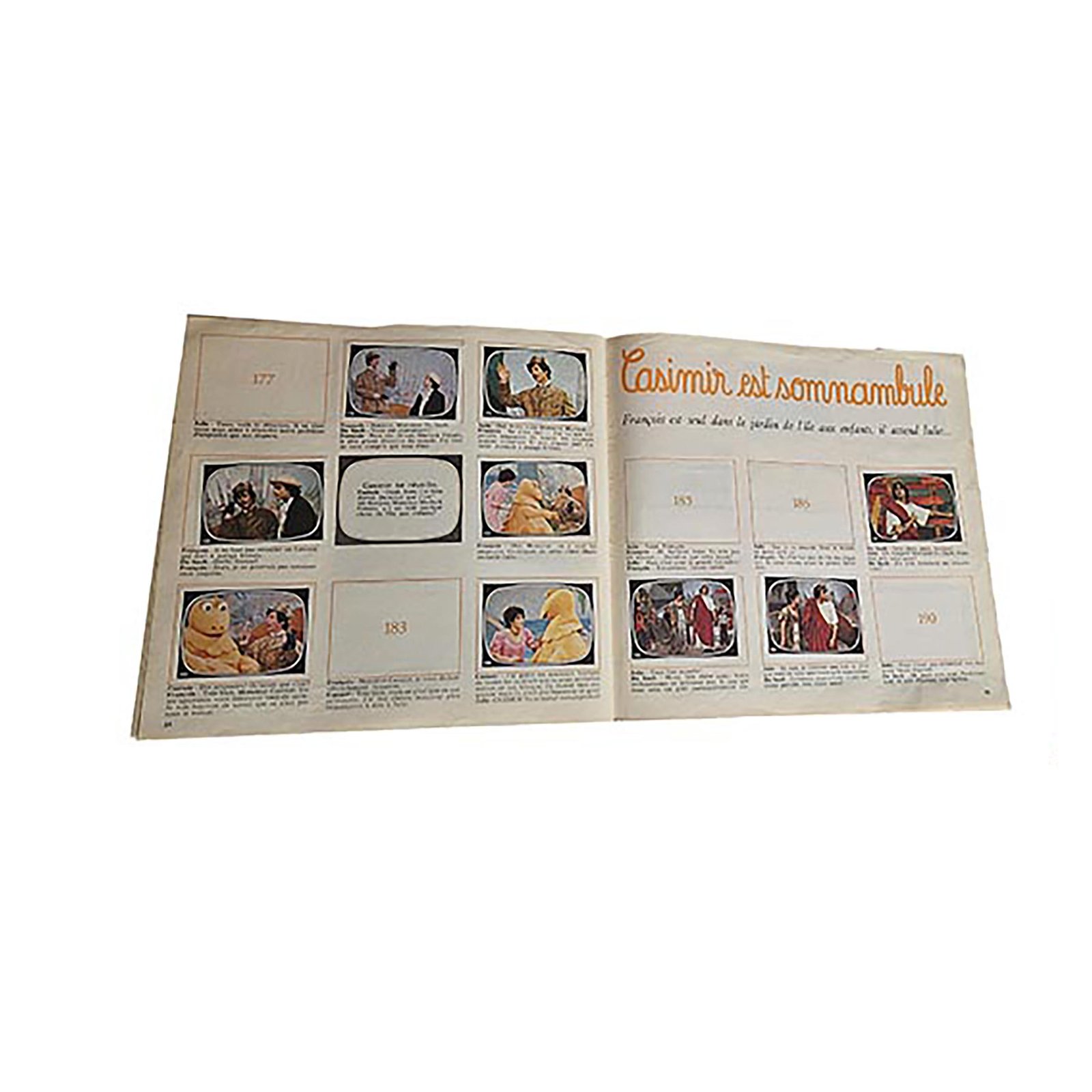 Panini L’Île aux Enfants – Casimir – Album incomplet – 1976/1977 – Image 14