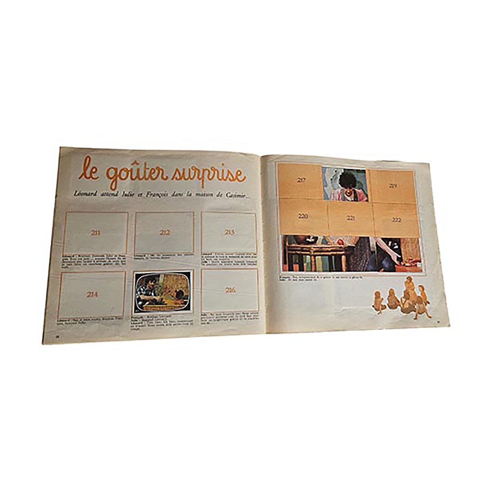 Panini L’Île aux Enfants – Casimir – Album incomplet – 1976/1977 – Image 16