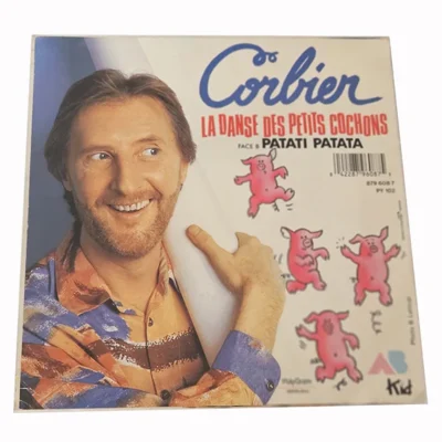 45T – Corbier la danse des petits cochons 005