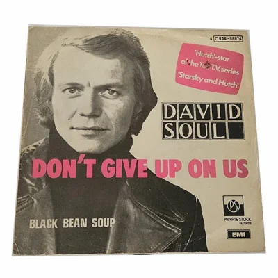 45T David Soul – Don't Give Up on Us – Vinyle 7" Single – 1977 – Starsky & Hutch
