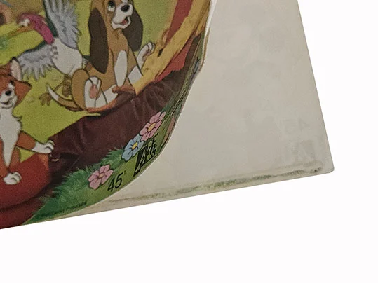 45T Dorothée – Rox et Rouky – Bande Originale Disney – Vinyle 7 Pouces – Image 3