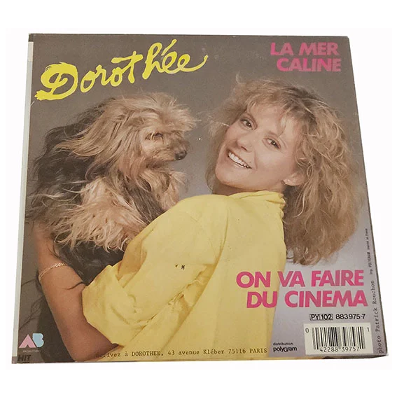 45T Dorothée – Tant Qu'On A Des Amis / Détective Privé – AB Productions – Club Dorothée – Vinyle 7 Pouces – Image 2