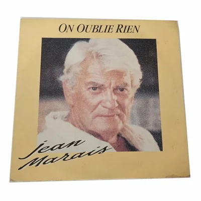 45T Jean Marais – On N'Oublie Rien – Chanson Française – Vinyle 7 Pouces