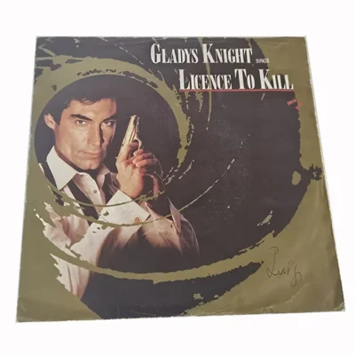 45T Gladys Knight – Licence to Kill – James Bond 007 – BO Film – Vinyle 7" Single – 1989