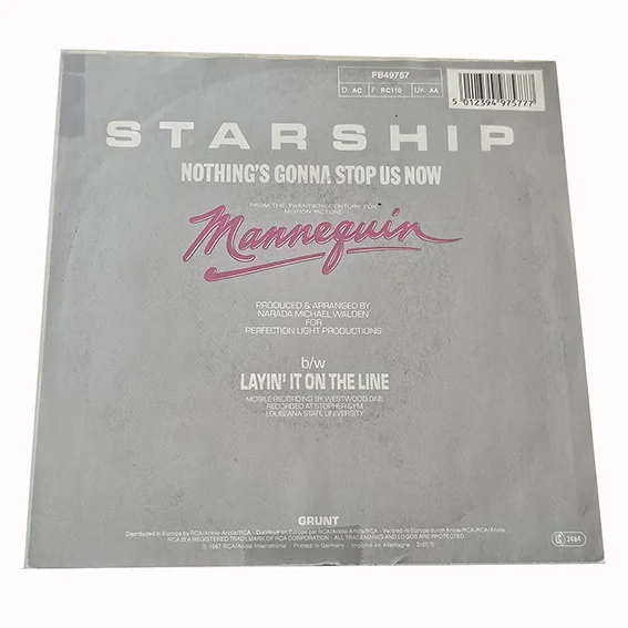 45T Starship – Nothing's Gonna Stop Us Now (Mannequin) – Image 2
