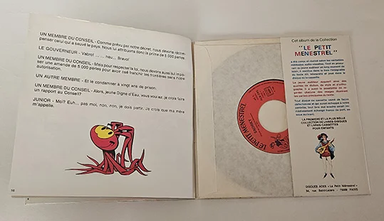 45T Snorky – La Fabrique de Vapeur – Vinyle 7" – Générique TV Dessin Animé – Années 80 – Image 11