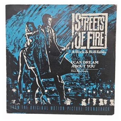 45T Streets of Fire – I Can Dream About You – Dan Hartman – BO Film – Vinyle 7" Single 1984