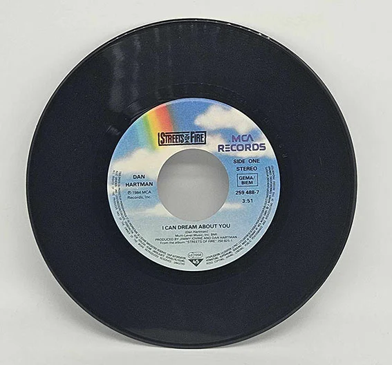45T Streets of Fire – I Can Dream About You – Dan Hartman – BO Film – Vinyle 7" Single 1984 – Image 3