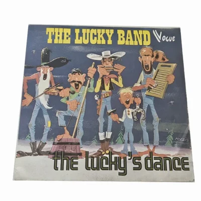 45 Tours The Lucky Band – The Lucky's Dance – Vinyle 7" – Disque Vintage