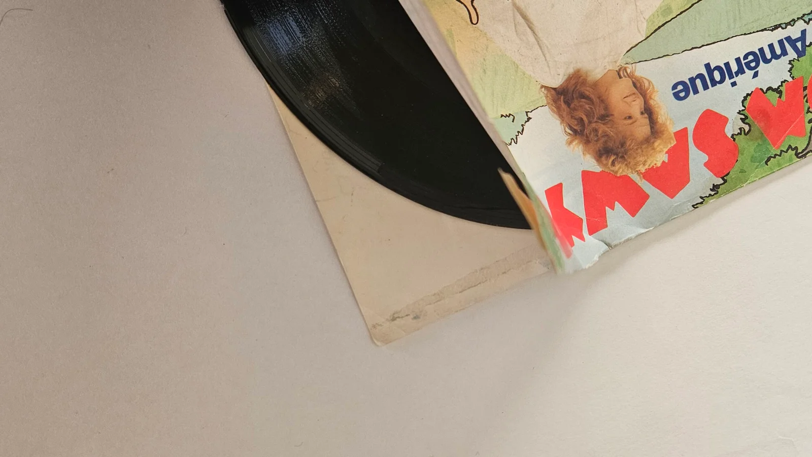 45T Tom Sawyer – C'est l'Amérique – Générique TV – Dessin Animé – Vinyle 7 Pouces – Image 5