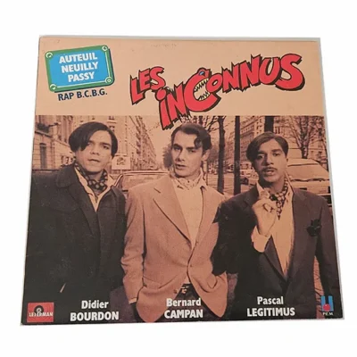 Les Inconnus – Auteuil, Neuilly, Passy – 45 Tours Vinyl SP 1991 Lederman Humour Culte