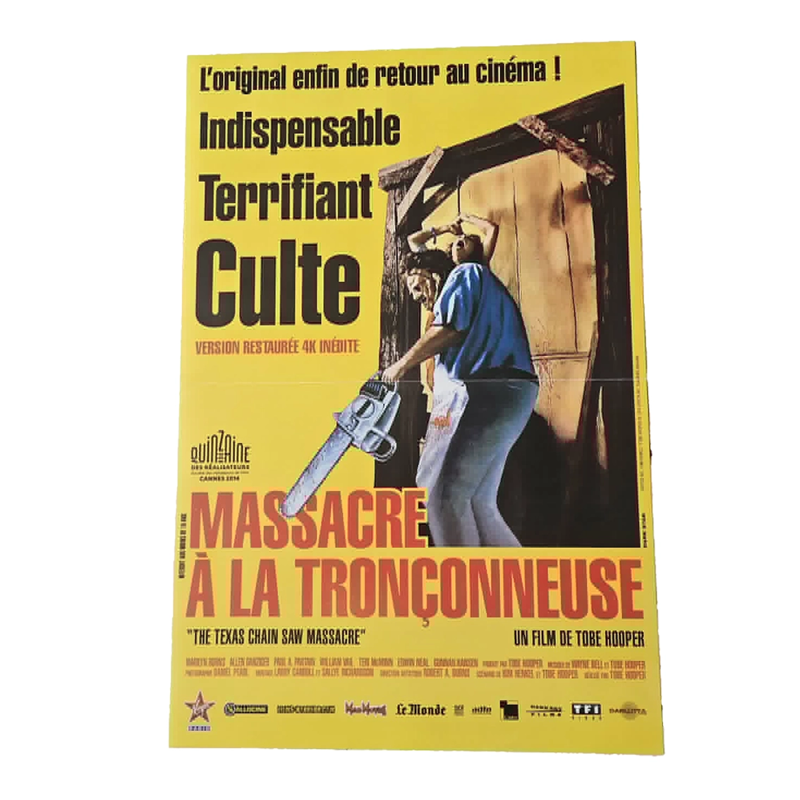 Affiche - Massacre à la tronconeuse +- 60x40 cm