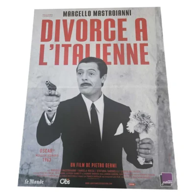 Affiche – Divorce a l’italienne +- 42x60cm