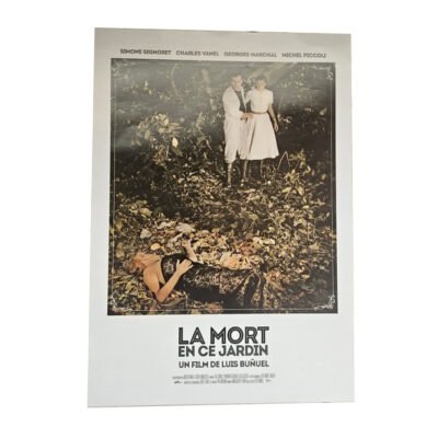 Affiche – La mort en ce jardin +- 42×60 cm