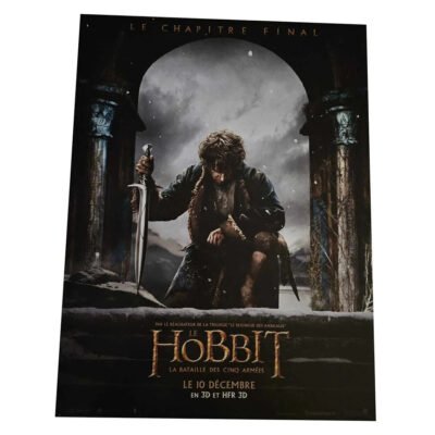 Affiche – Le Hobbit la bataille des cinq armées +- 40×53 cm